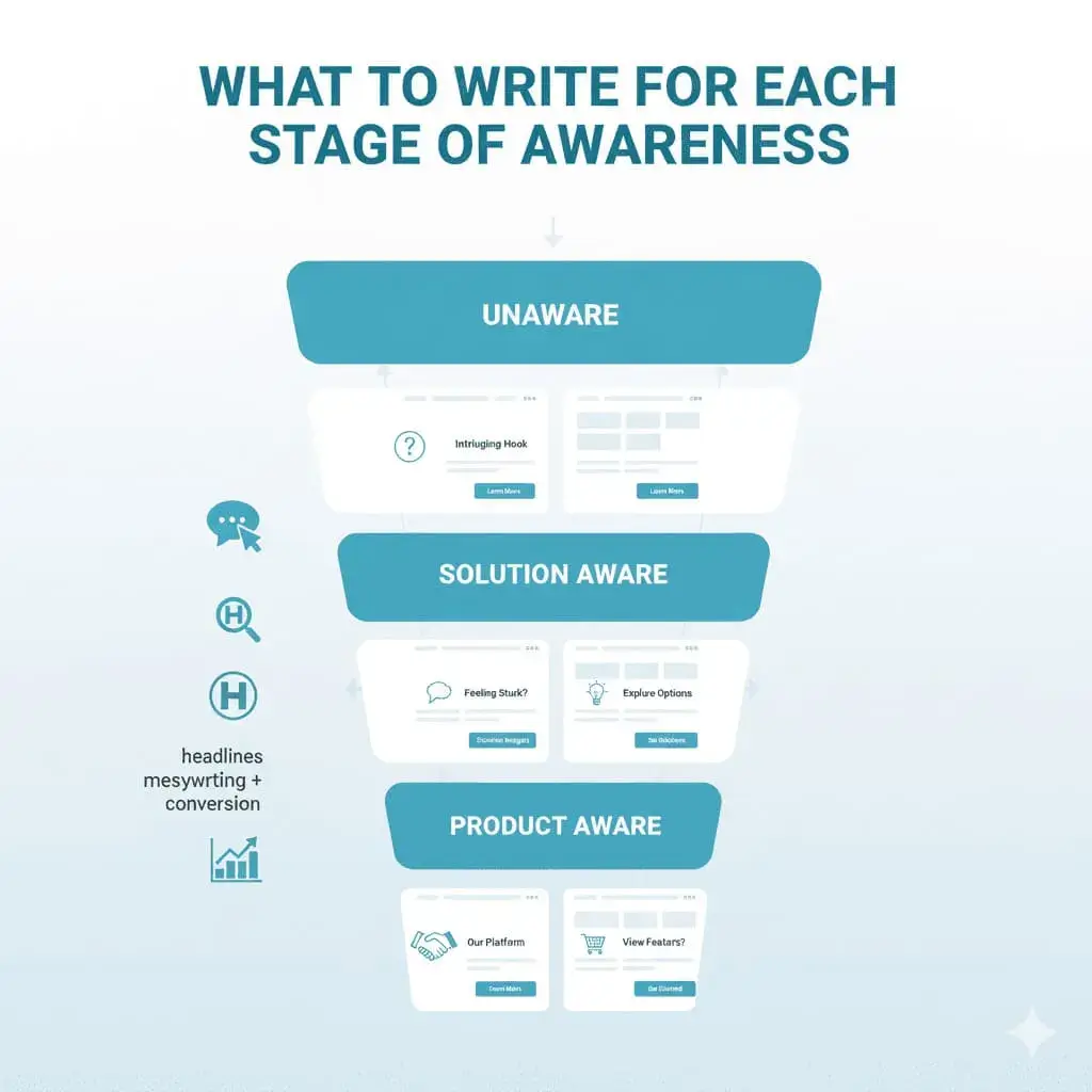 What to Write for Each Stage of Awareness