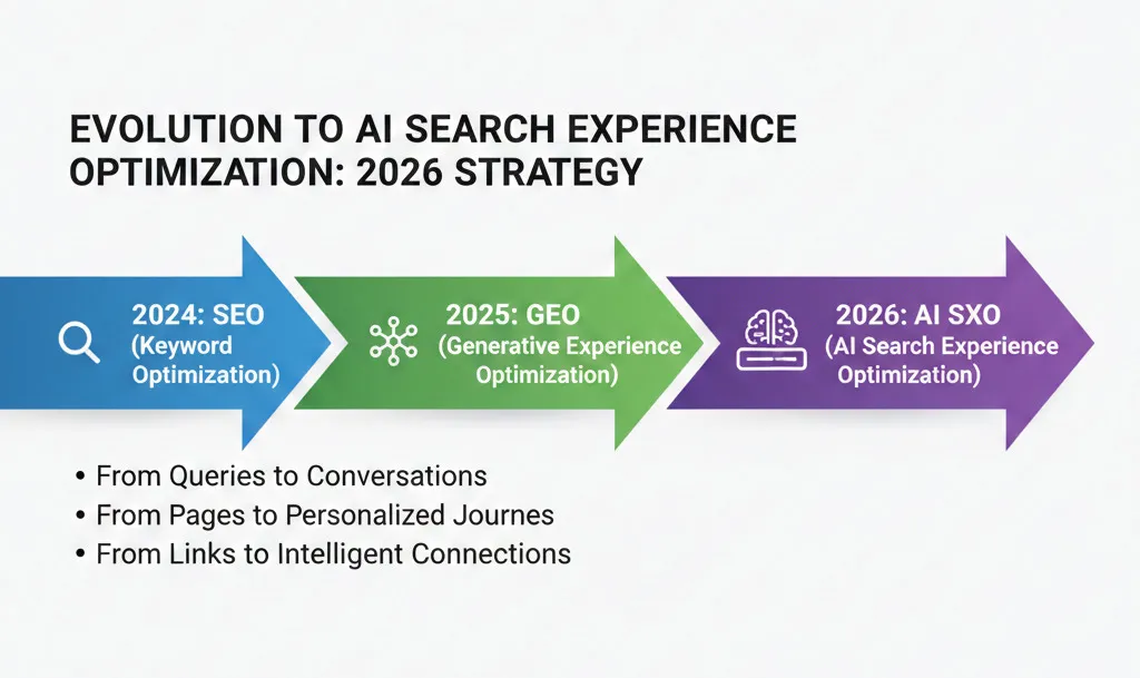 AI Search Experience Optimization complete process and anatomy