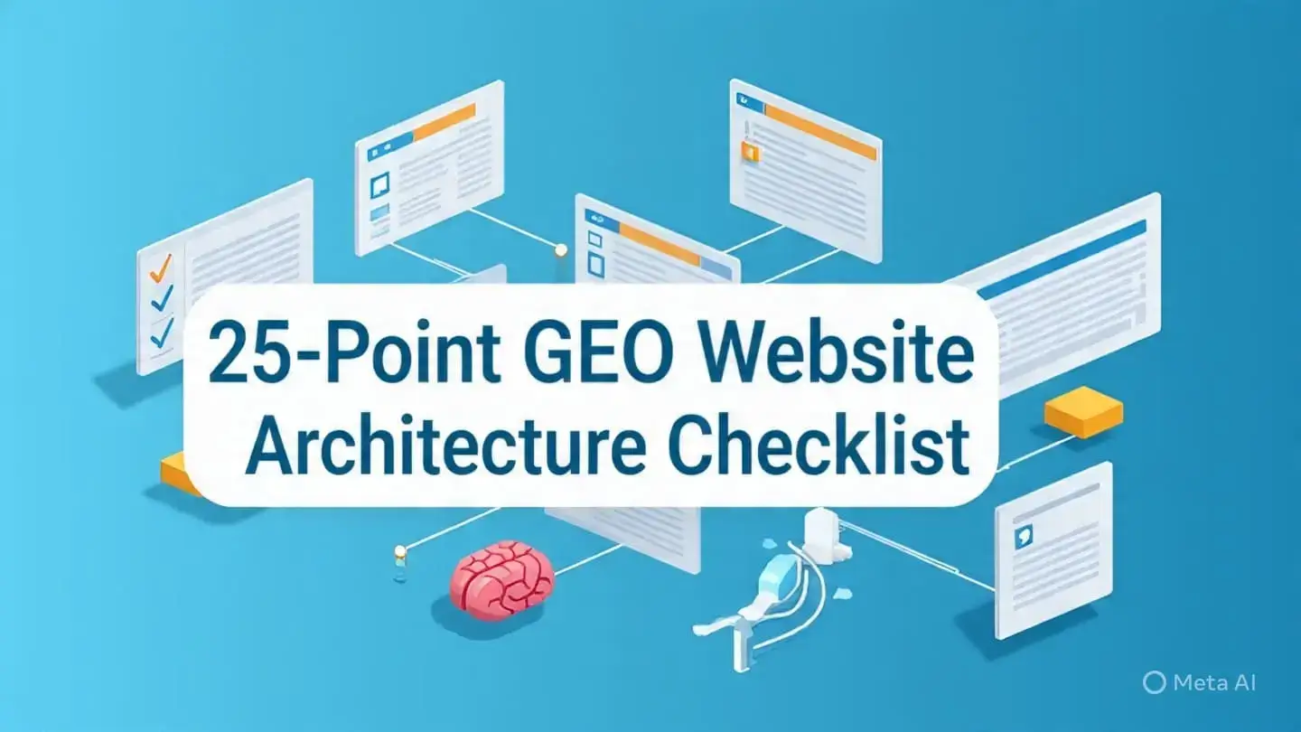 GEO Audit Sheet 50 Points & Checklist